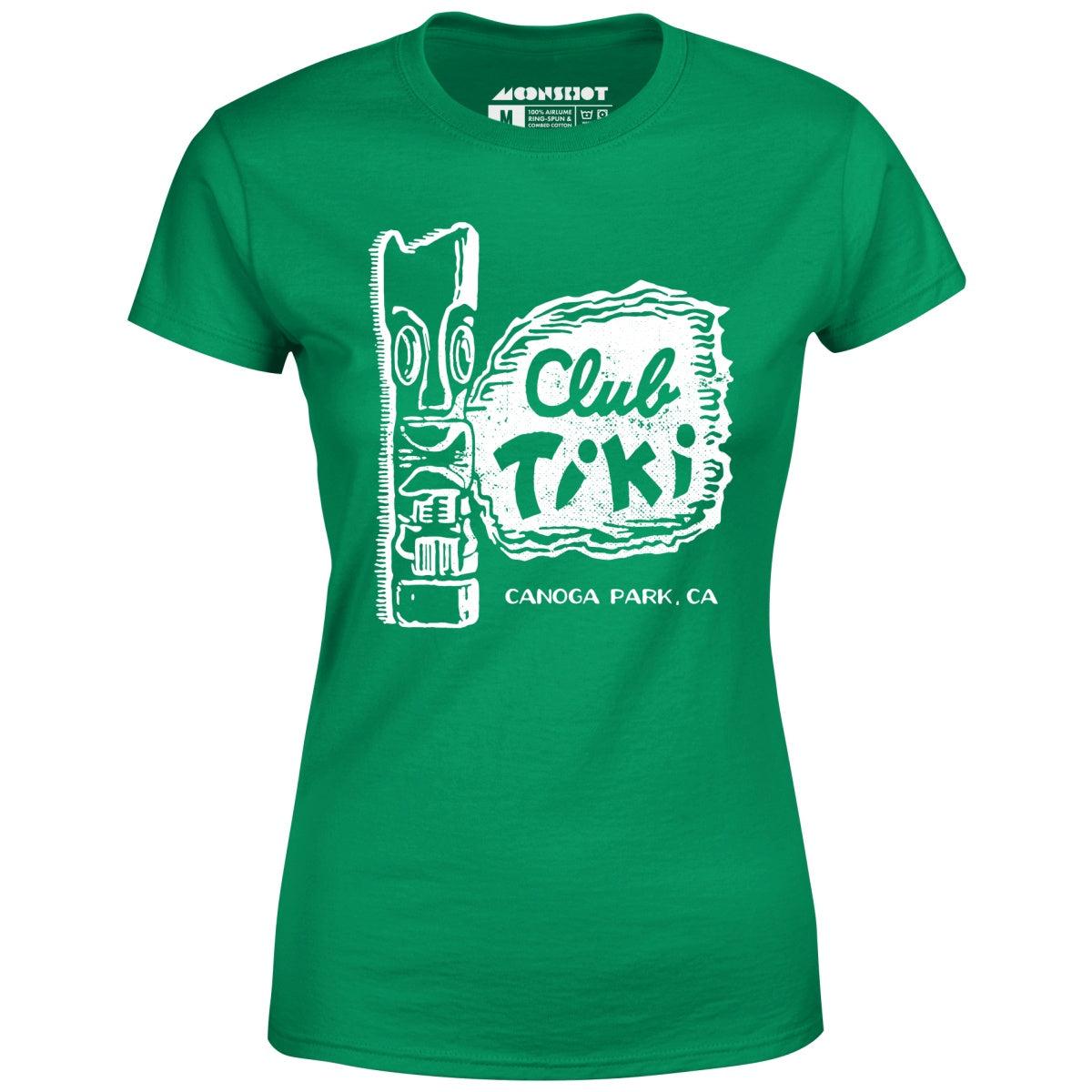 Club Tiki - Canoga Park, CA - Vintage Tiki Bar - Women's T-Shirt Female Product Image