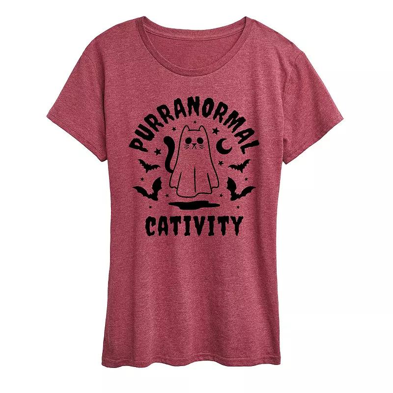Women's Purranormal Cativity Halloween Tee, Girl's,  Product Image