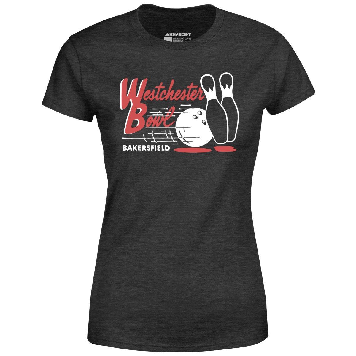 Westchester Bowl - Bakersfield, CA - Vintage Bowling Alley - Women's T-Shirt Female Product Image