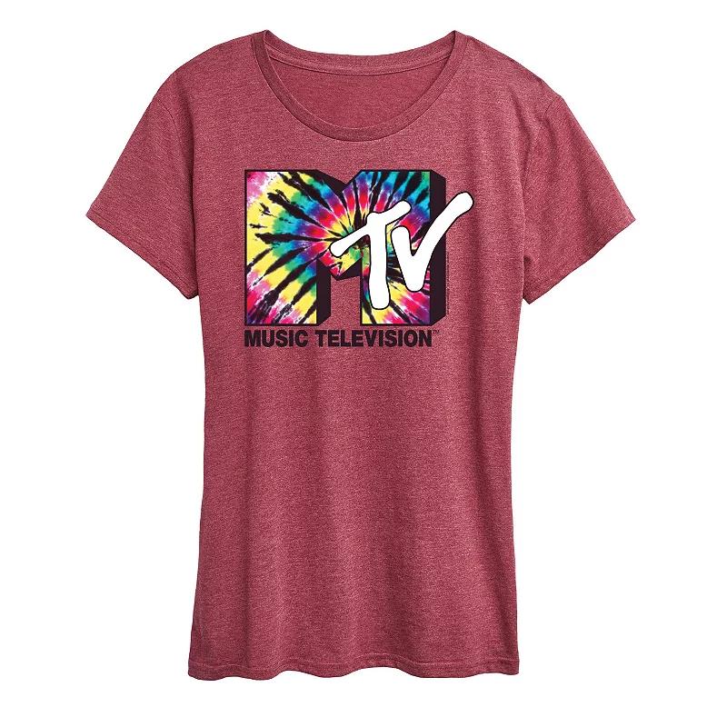 Women's MTV Tie Dye Logo Graphic Tee, Girl's,  Product Image
