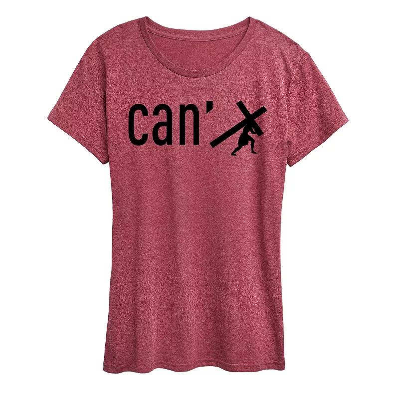 Women's Can With Jesus Graphic Tee,  Product Image
