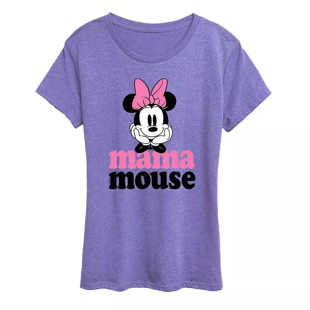Disney's Minnie Mouse Women's Mama Graphic Tee,  Product Image