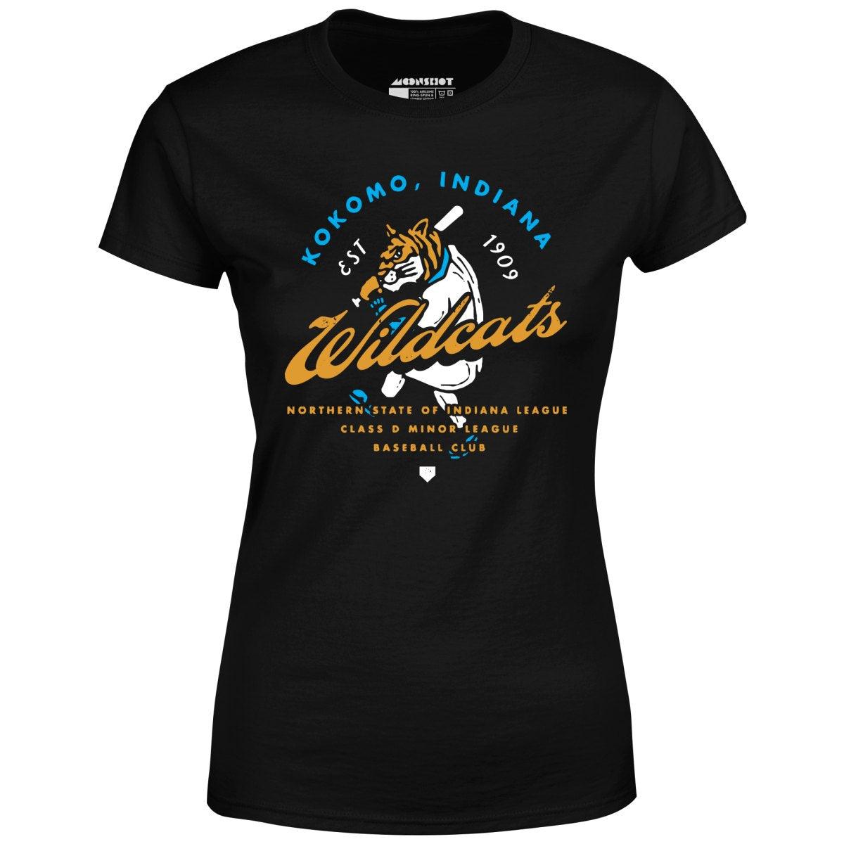 Kokomo Wildcats - Indiana - Vintage Defunct Baseball Teams - Women's T-Shirt Female Product Image