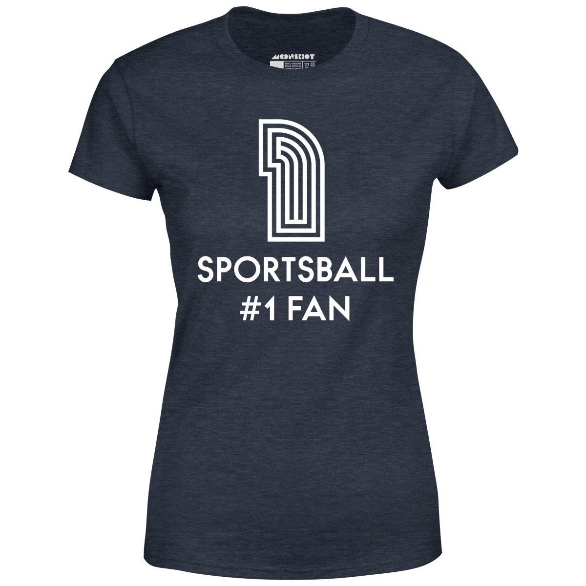 Sportsball #1 Fan - Women's T-Shirt Female Product Image