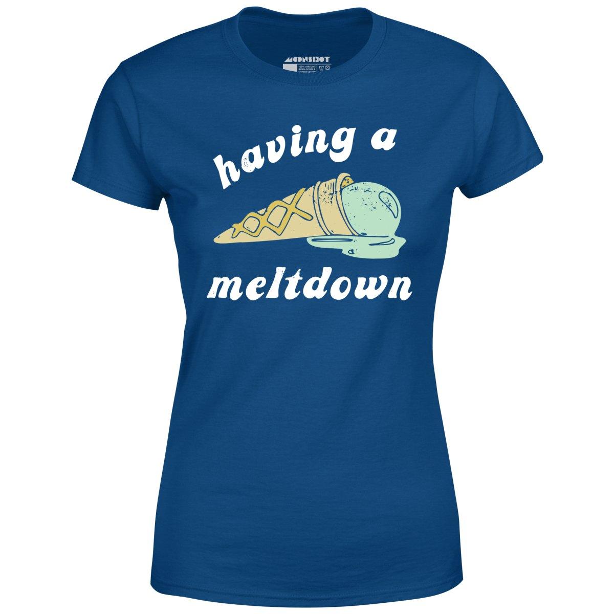 Having a Meltdown - Ice Cream - Women's T-Shirt Female Product Image