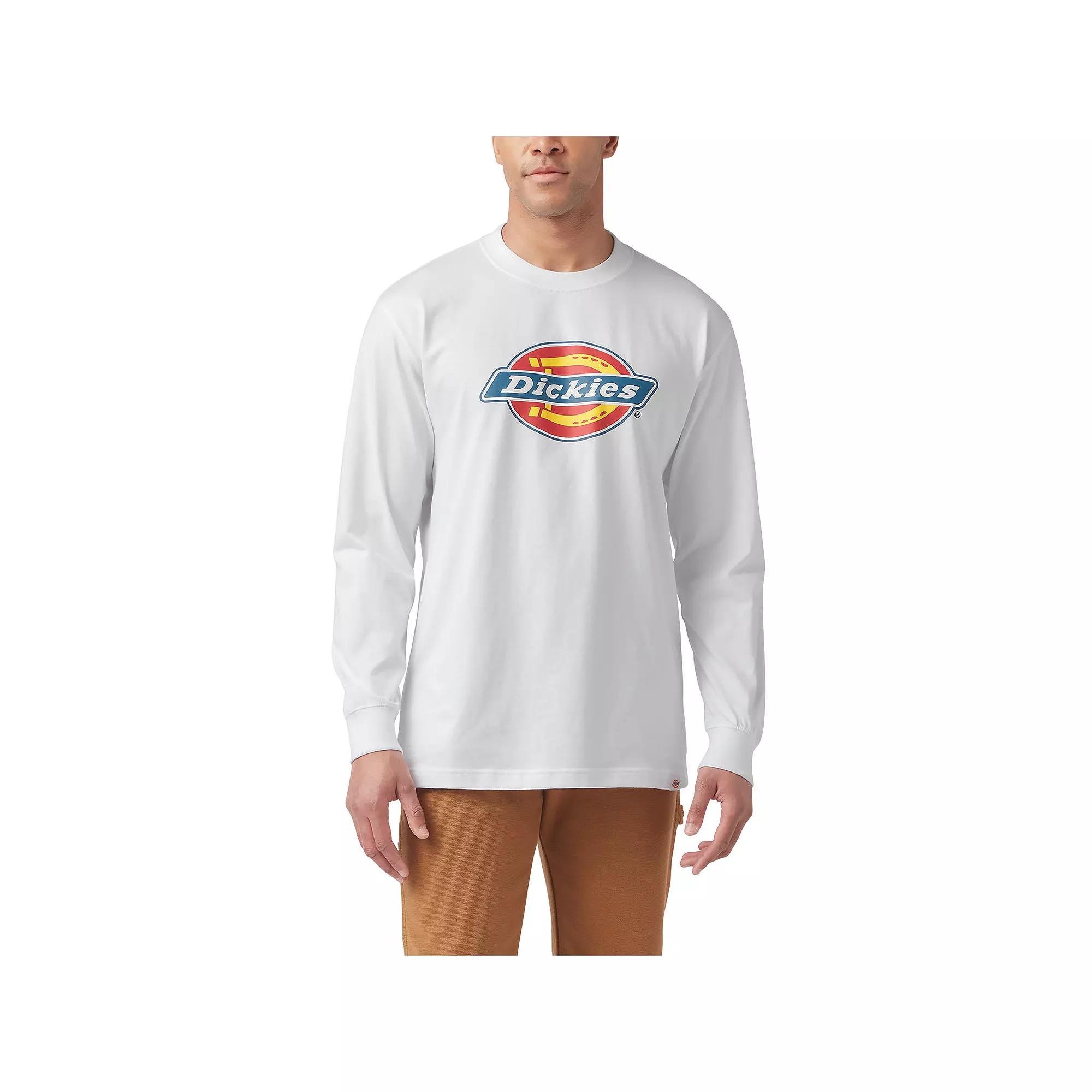Men's Dickies Long Sleeve Tri-Color Logo Graphic Tee,  Product Image