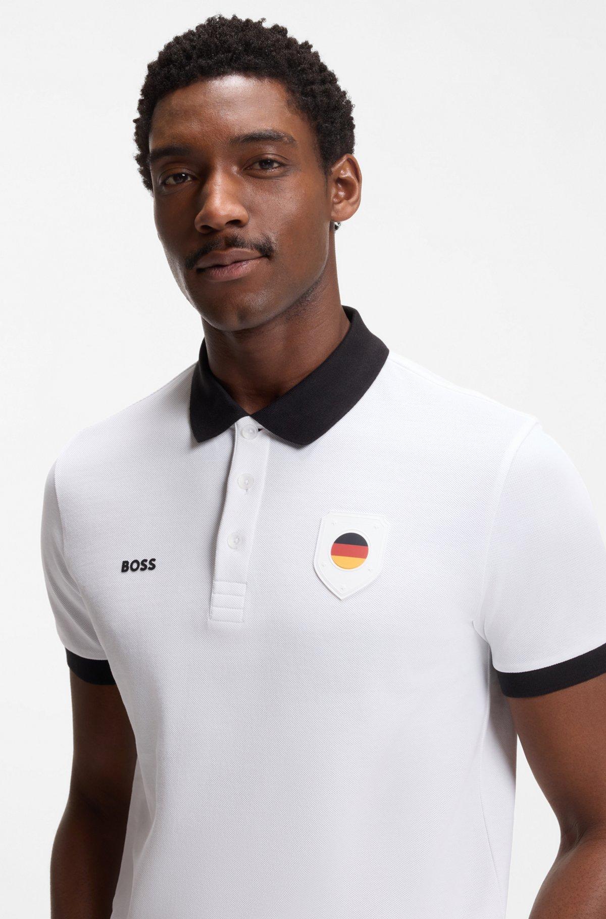 Paddy polo shirt with country flag Product Image