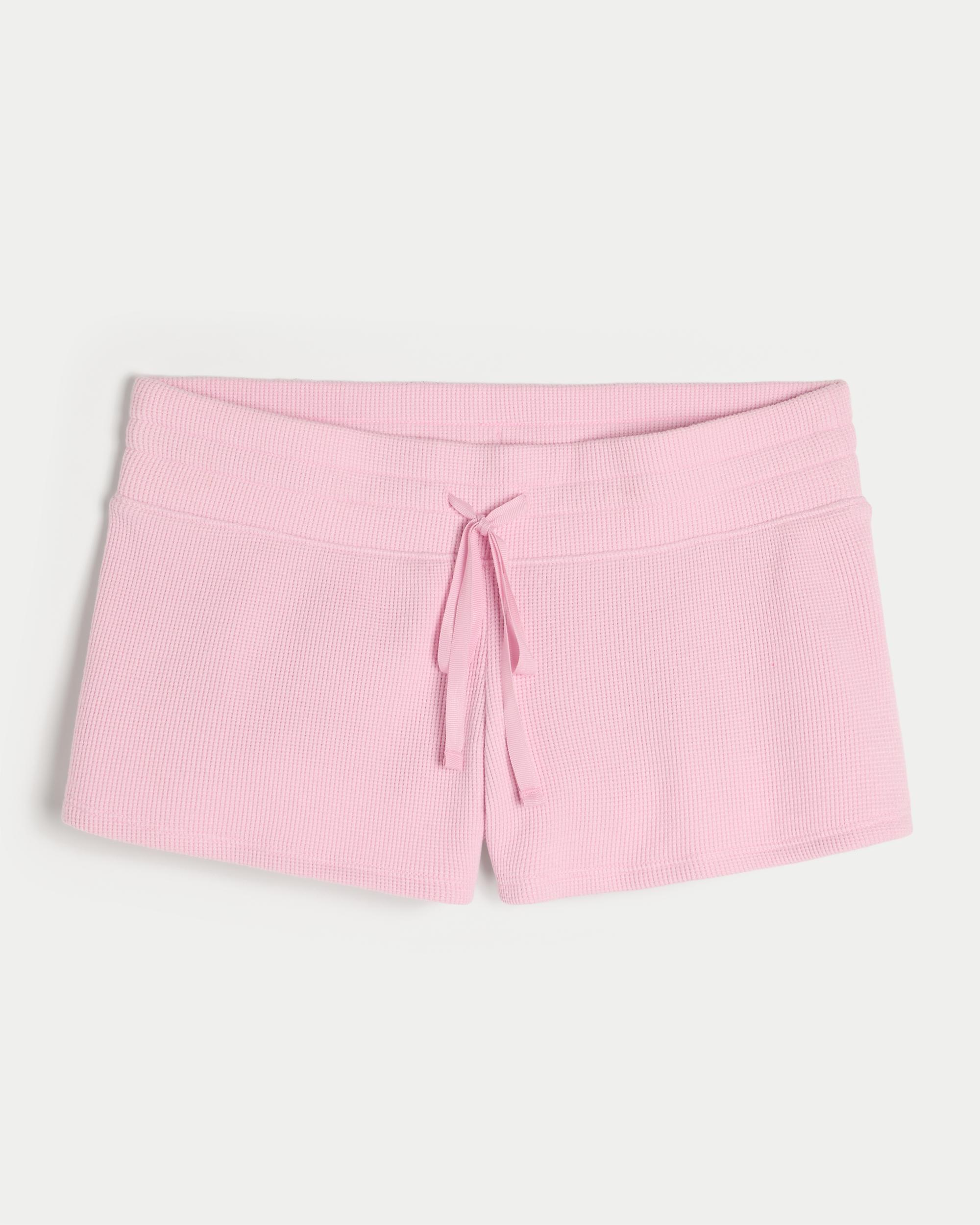 Gilly Hicks Cozy Waffle Mini Shorts Product Image