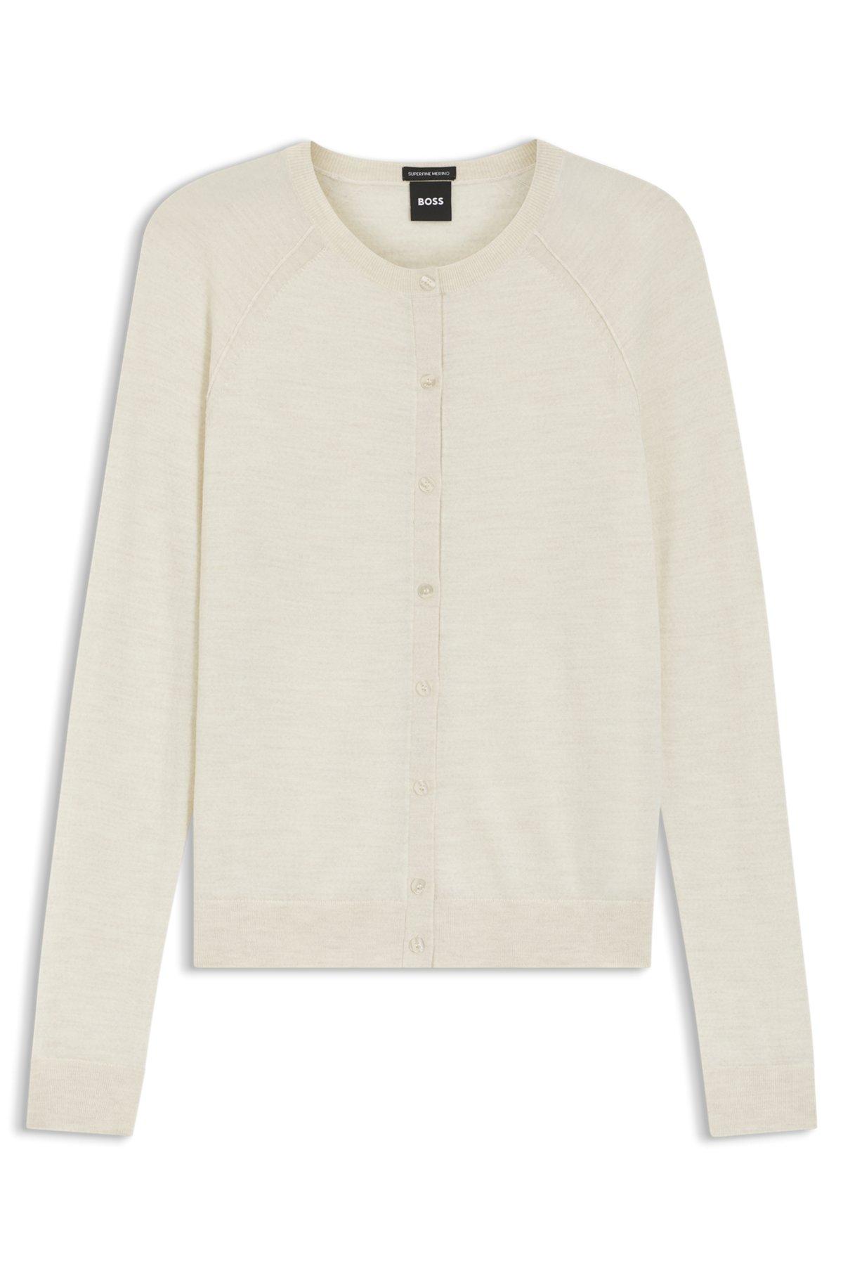 Superfine merino wool cardigan Product Image