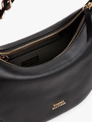 Leather Crescent Handbag Product Image