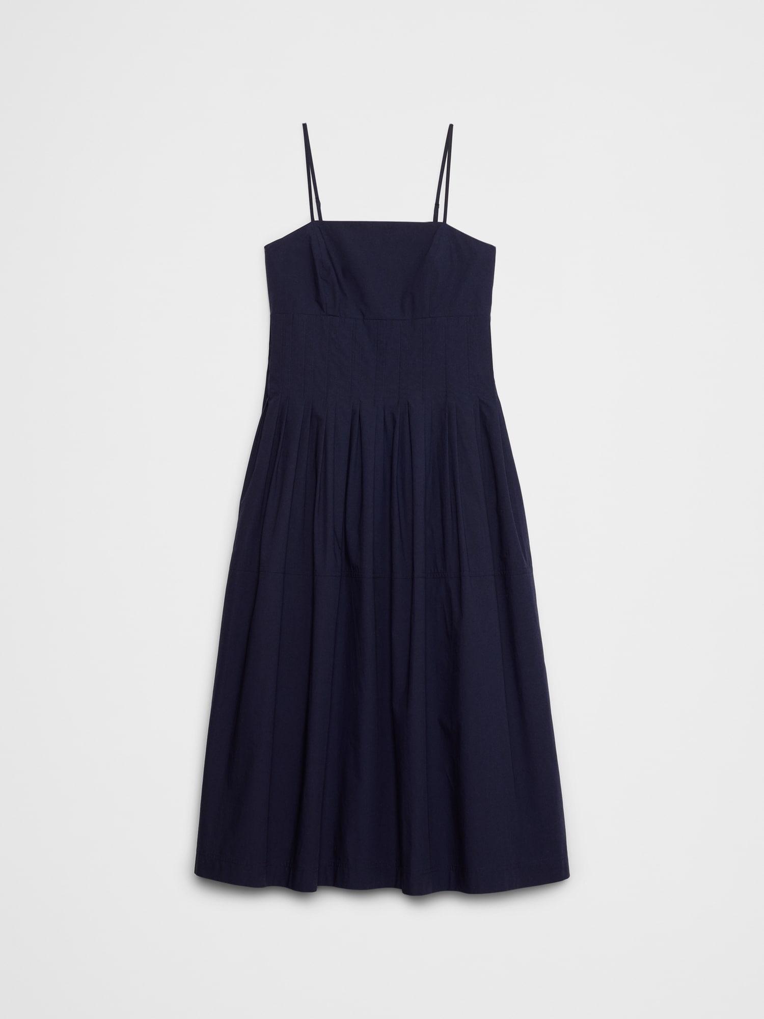 Pleated Midi Dress Product Image