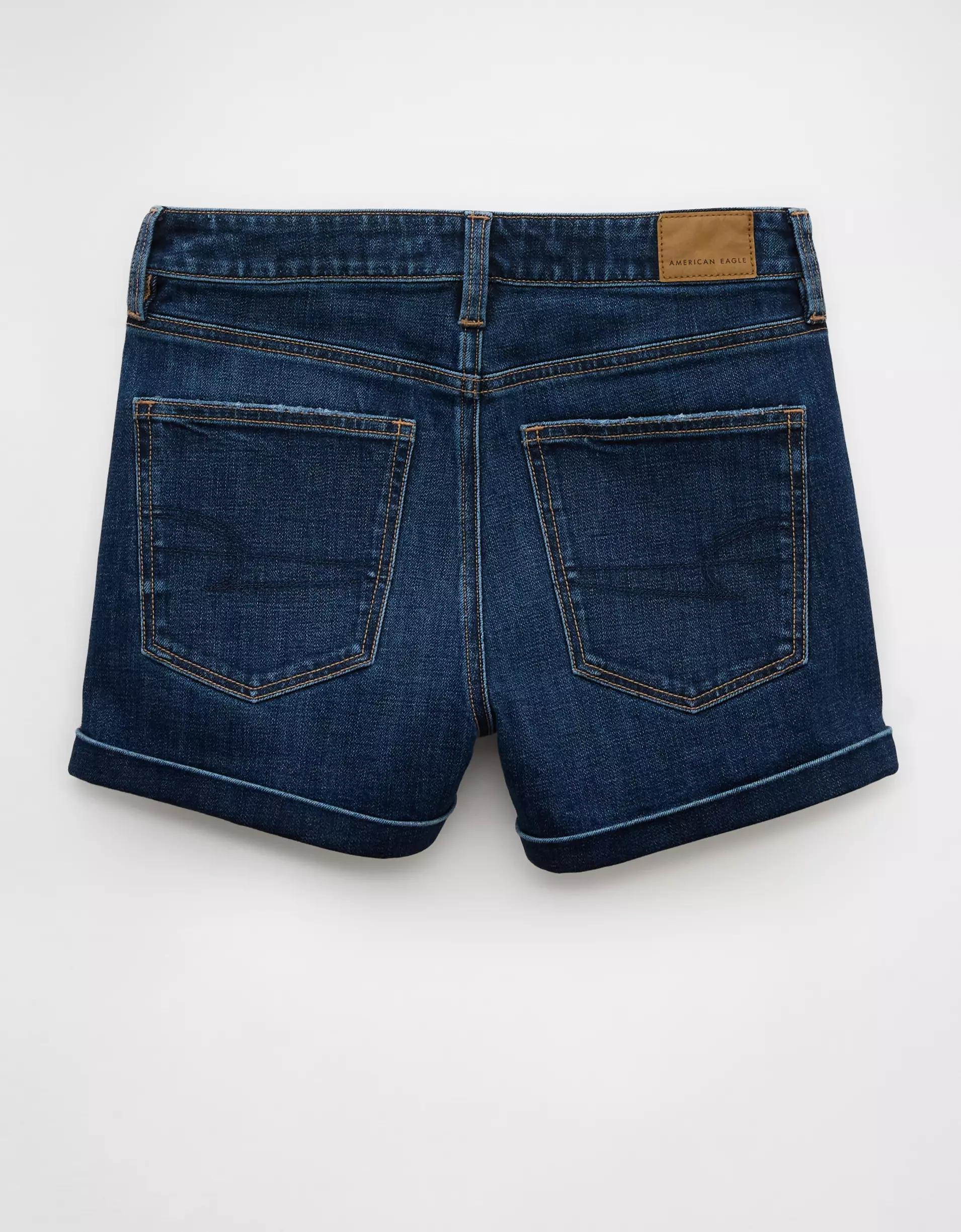 AE Stretch Denim Mom Short Product Image