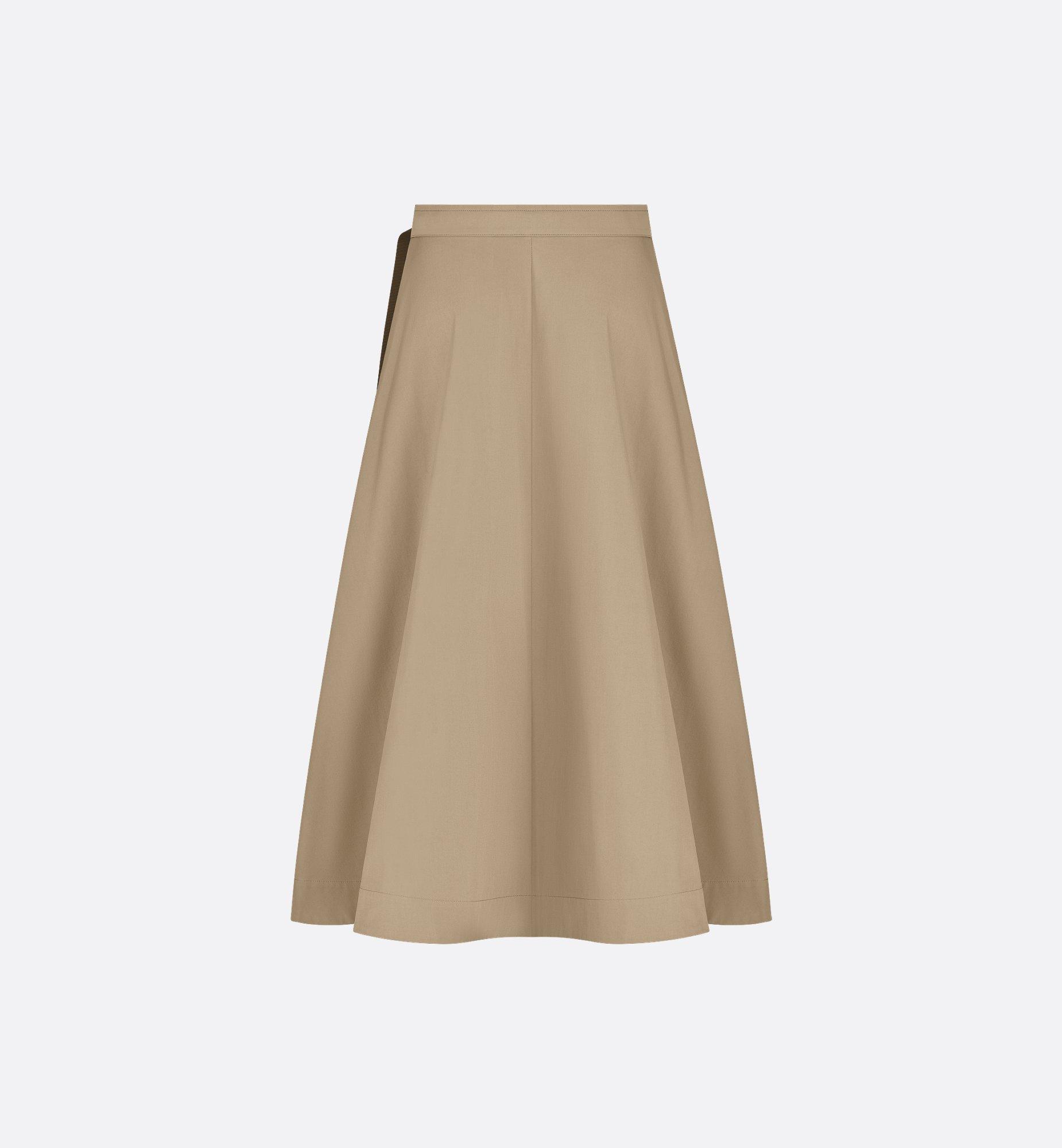 Mid-Length Wrap Skirt Product Image