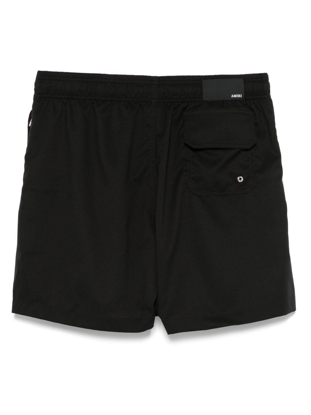 embroidered-logo swim shorts Product Image