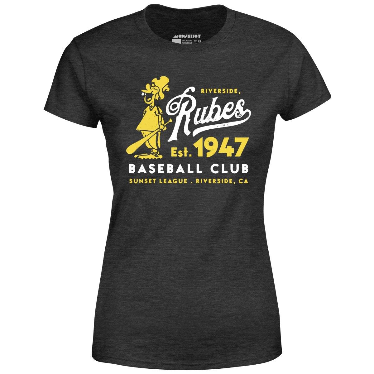 Riverside Rubes - California - Vintage Defunct Baseball Teams - Women's T-Shirt Female Product Image