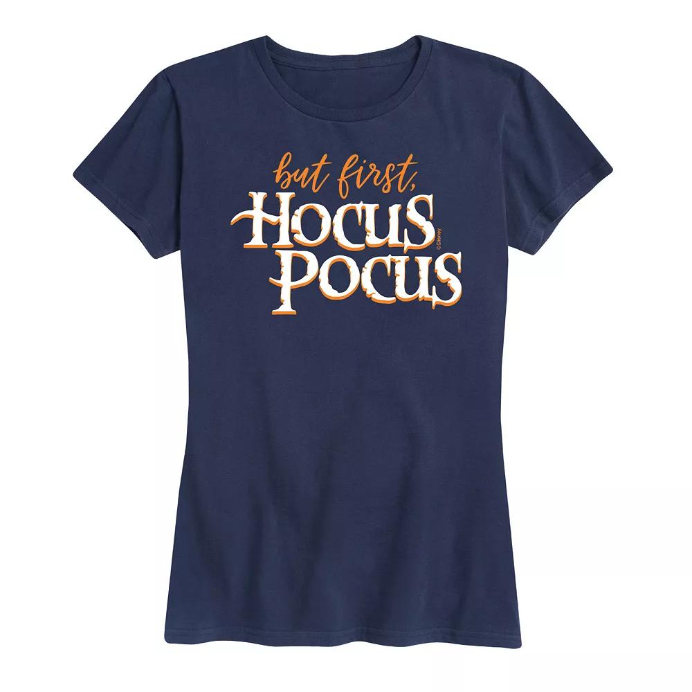 Disney's Hocus Pocus Women's But First Hocus Pocus Graphic Tee, Girl's,  Product Image