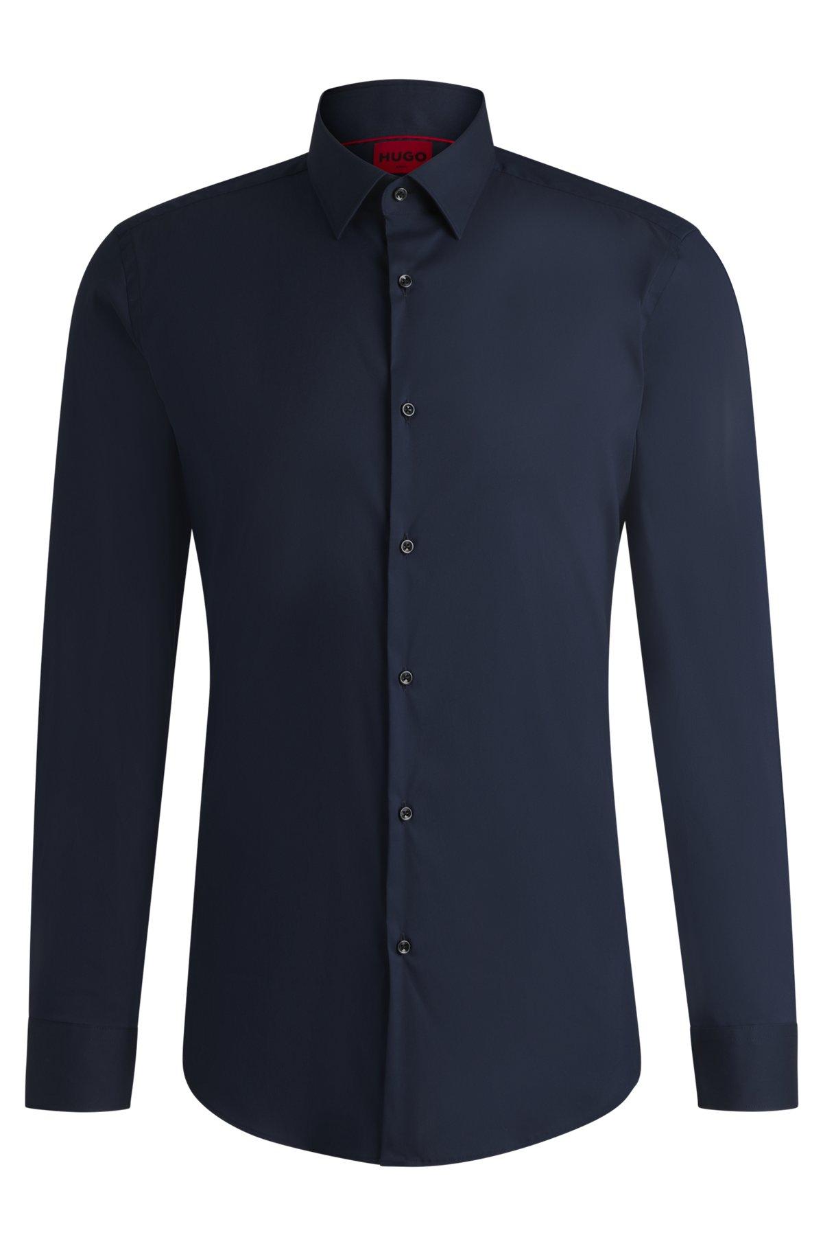 Slim-fit shirt in poplin Product Image