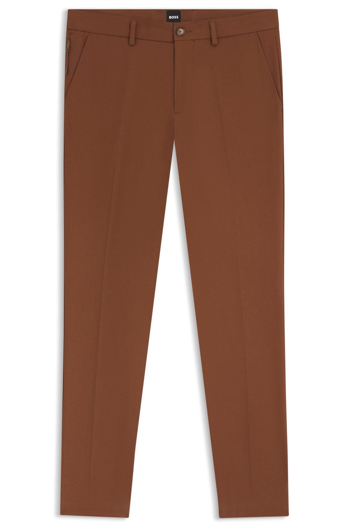 Slim-fit pants in a stretch-cotton Product Image