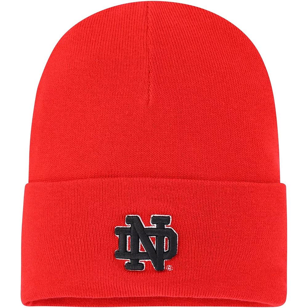 Men's Under Armour Red Notre Dame Fighting Irish Signal Caller Cuffed Knit Hat Product Image