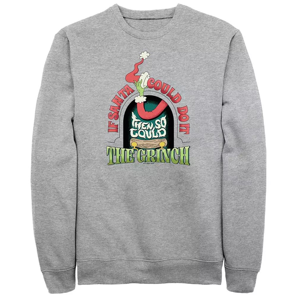 Big & Tall Dr. Seuss Grich If Santa Could Do It Graphic Fleece, Men's,  Product Image