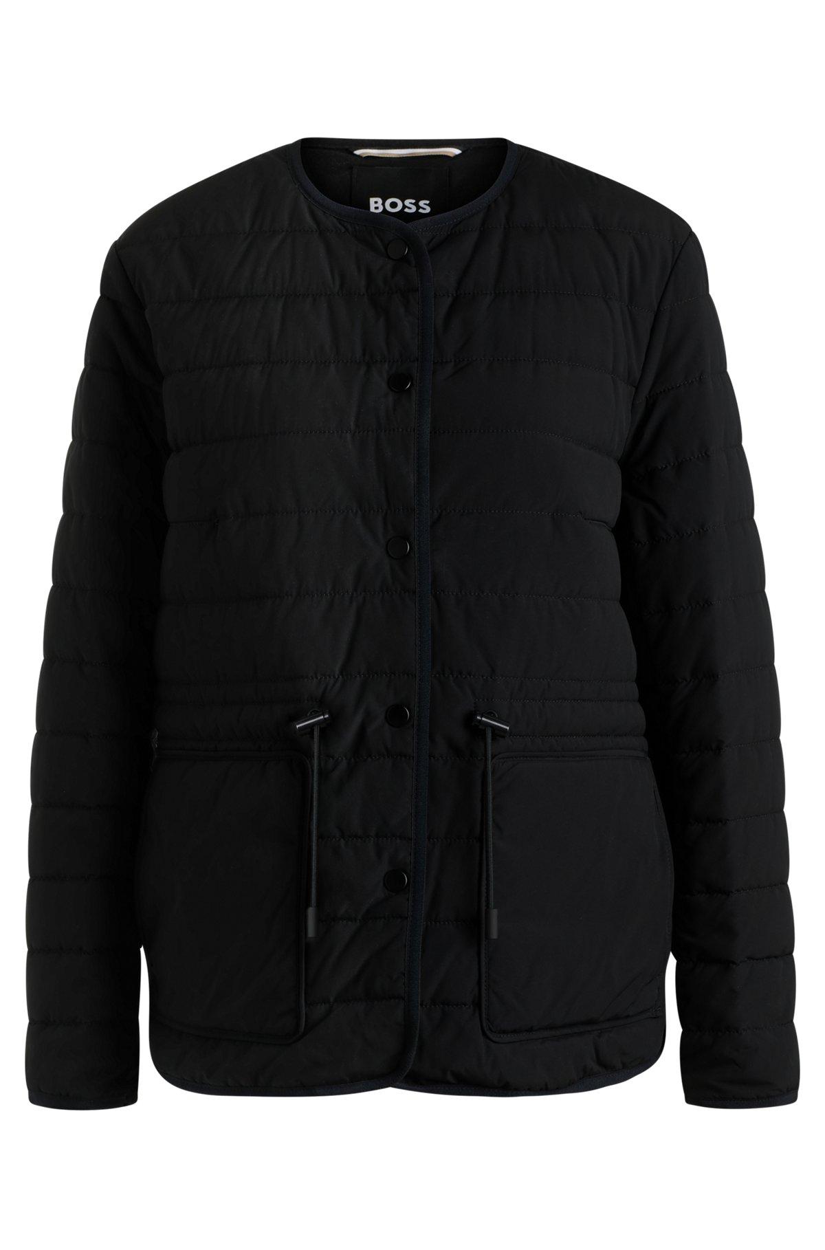 Water-repellent padded jacket with drawcord waist Product Image