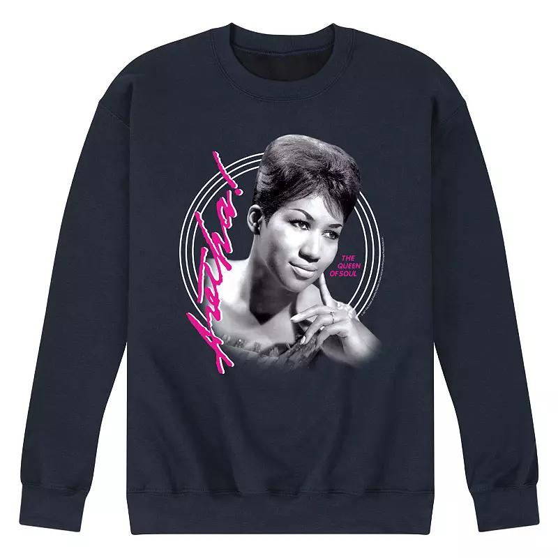 Men's Aretha Franklin Queen Of Soul Fleece Sweatshirt,  Product Image