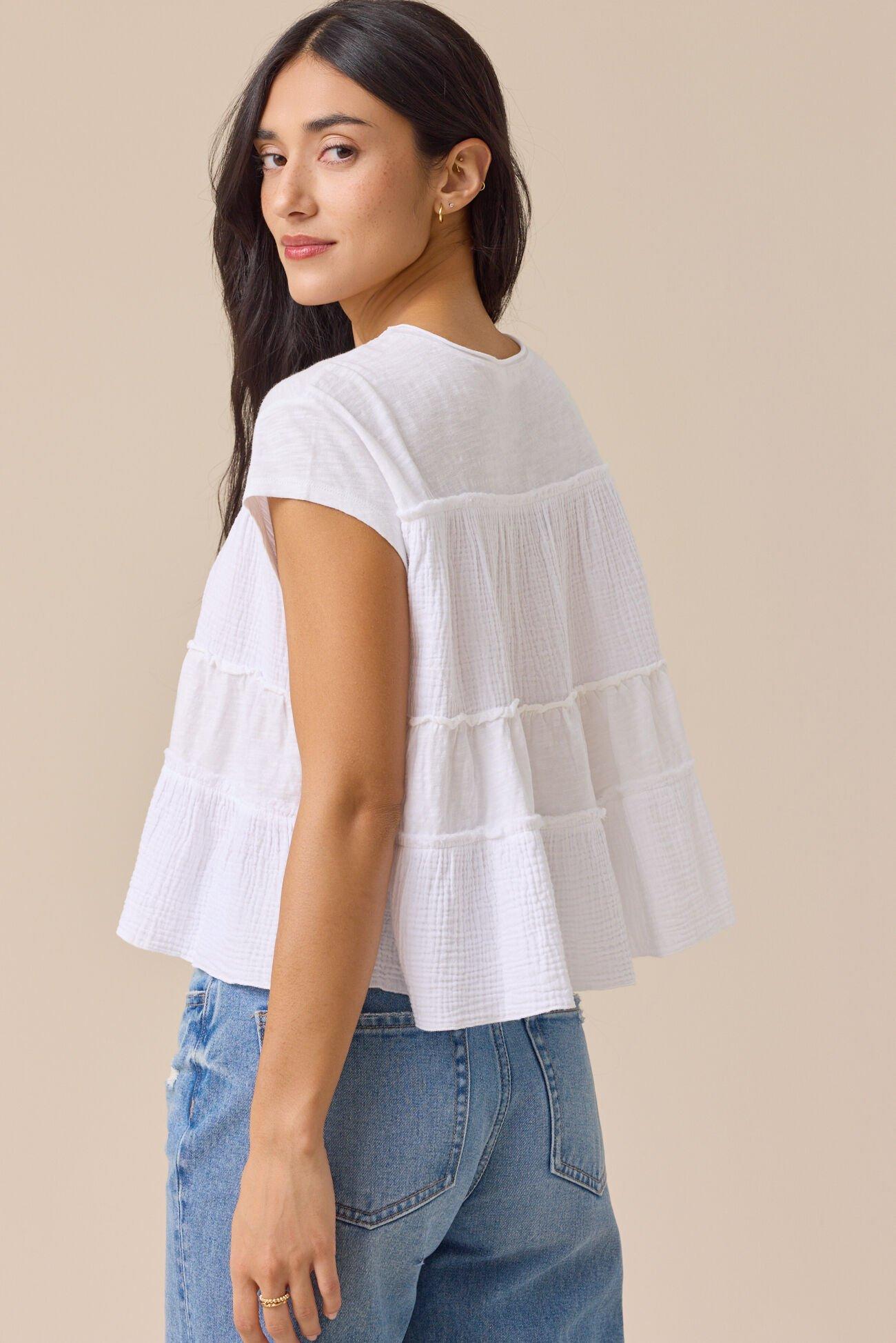 Nicole Ruffle Top Product Image