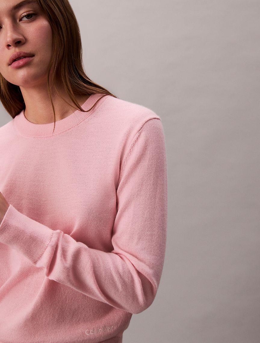 Extra Fine Merino Blend Crewneck Sweater Product Image