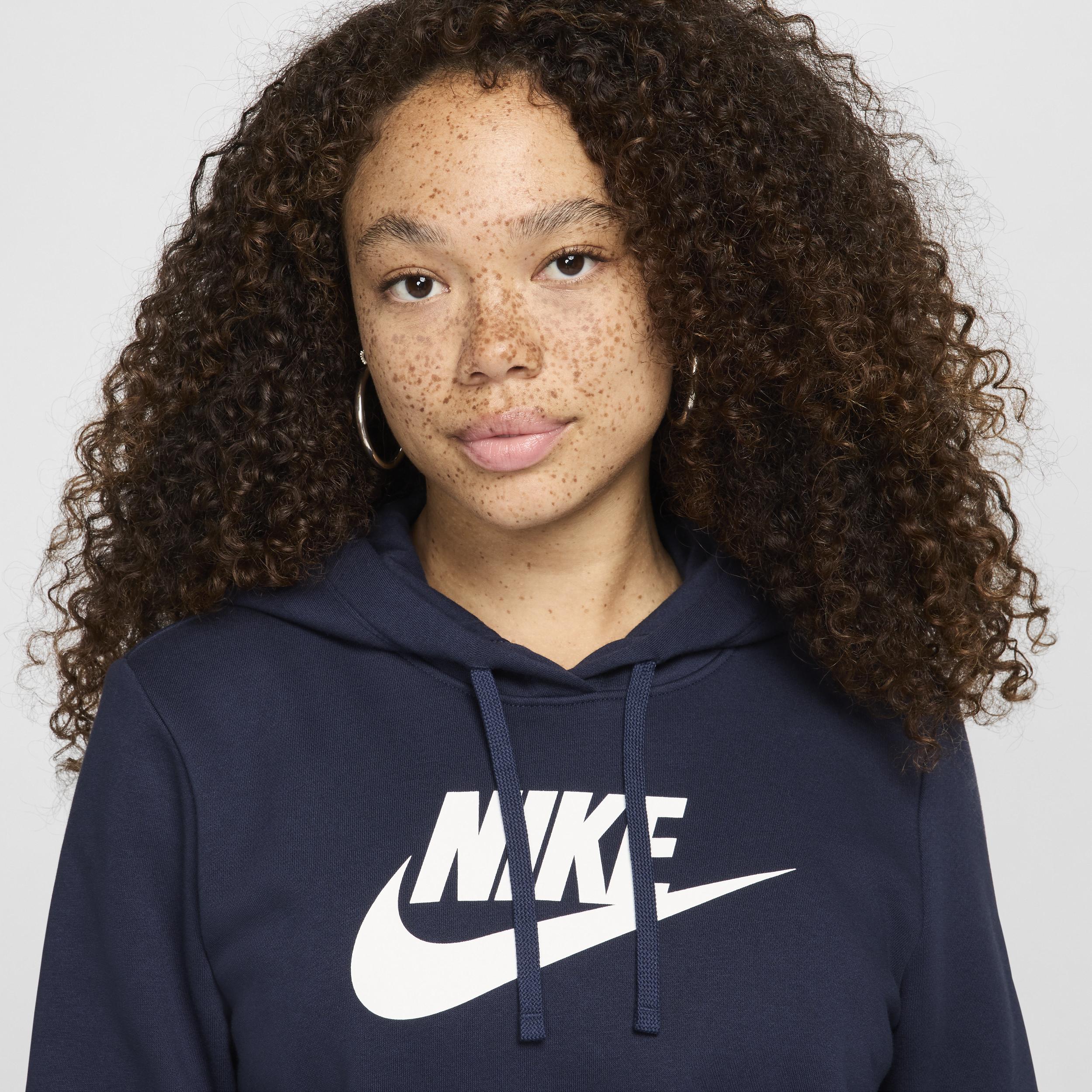 Women's Nike Sportswear Club Fleece Logo Pullover Hoodie Product Image