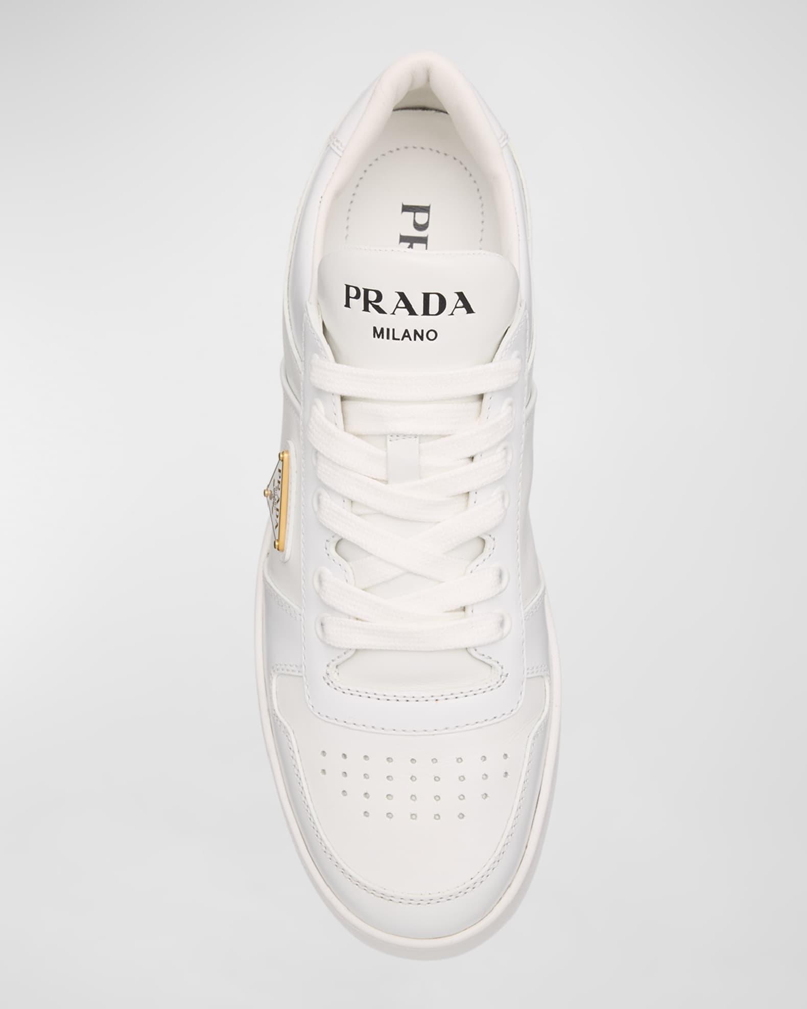 Downtown Leather Low-Top Sneakers Product Image