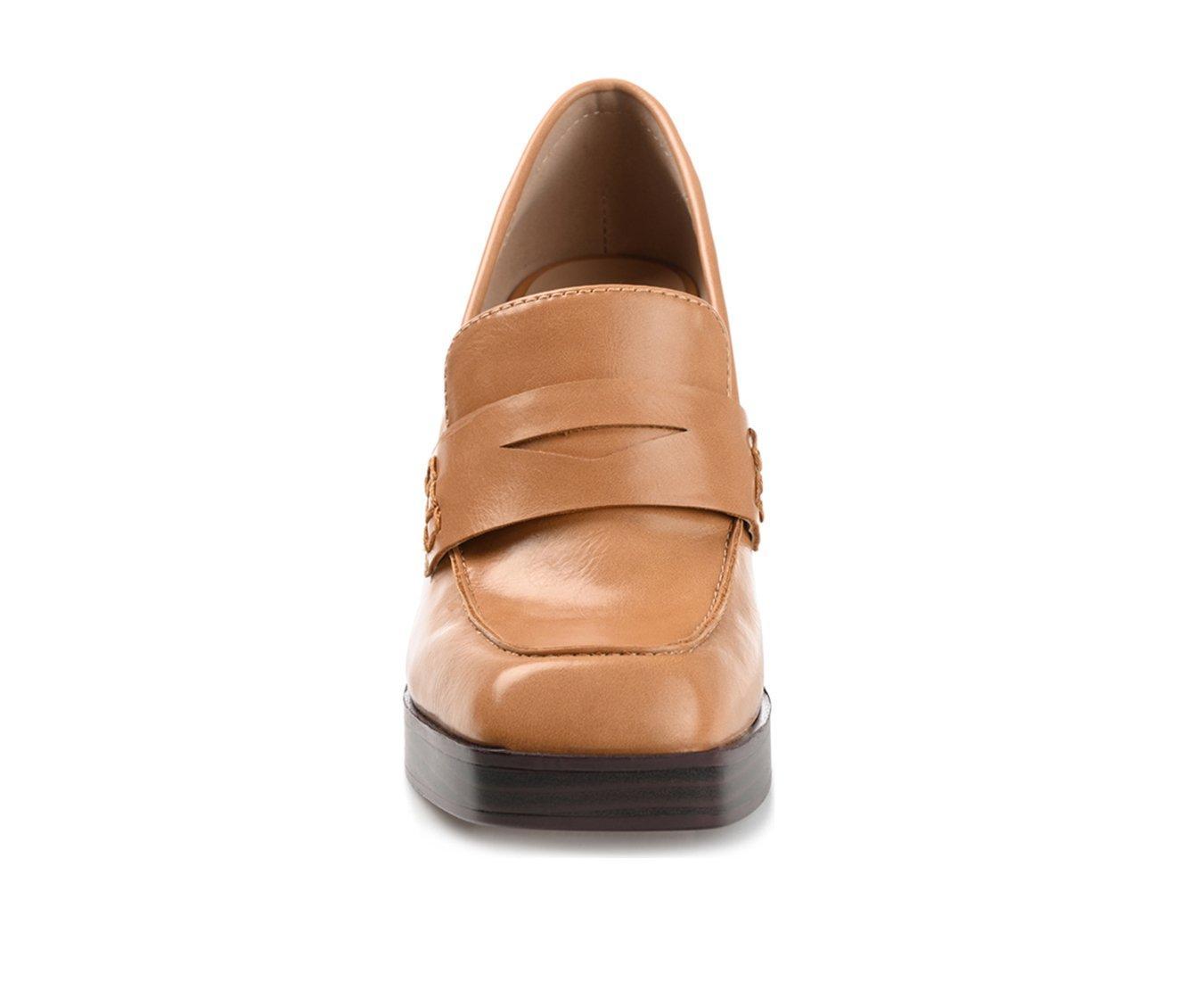 Women's Journee Collection Ezzey Block Heel Platform Loafers Product Image