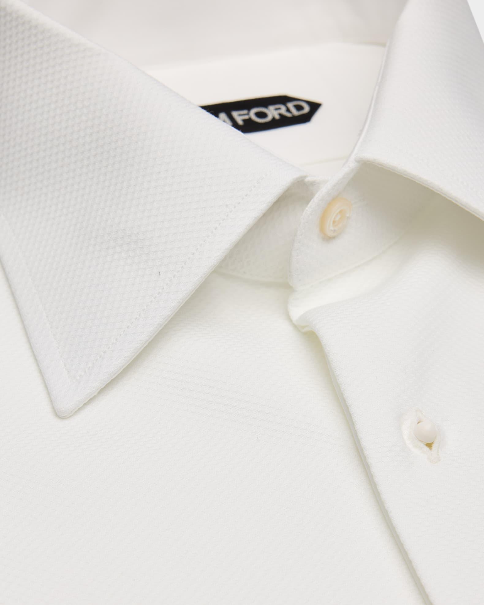 Men's Poplin Piquet French Cuff Dress Shirt Product Image