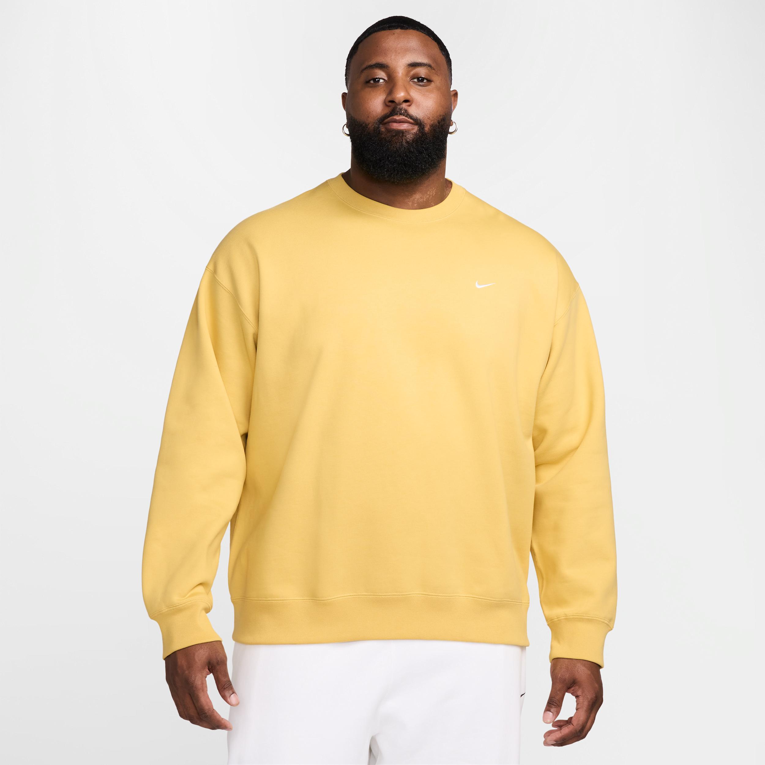 Nike Mens Solo Swoosh Fleece Crew | DX1361-700 Product Image