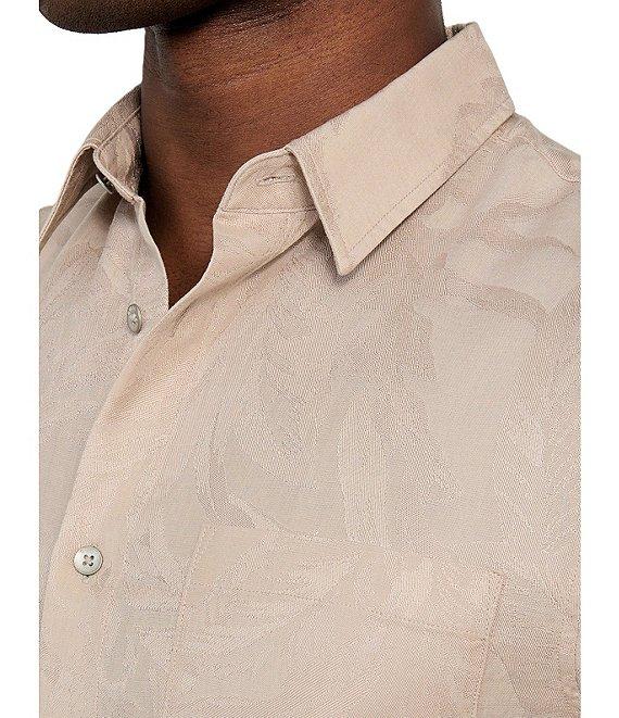 Guess Short Sleeve Jacquard Shirt Product Image