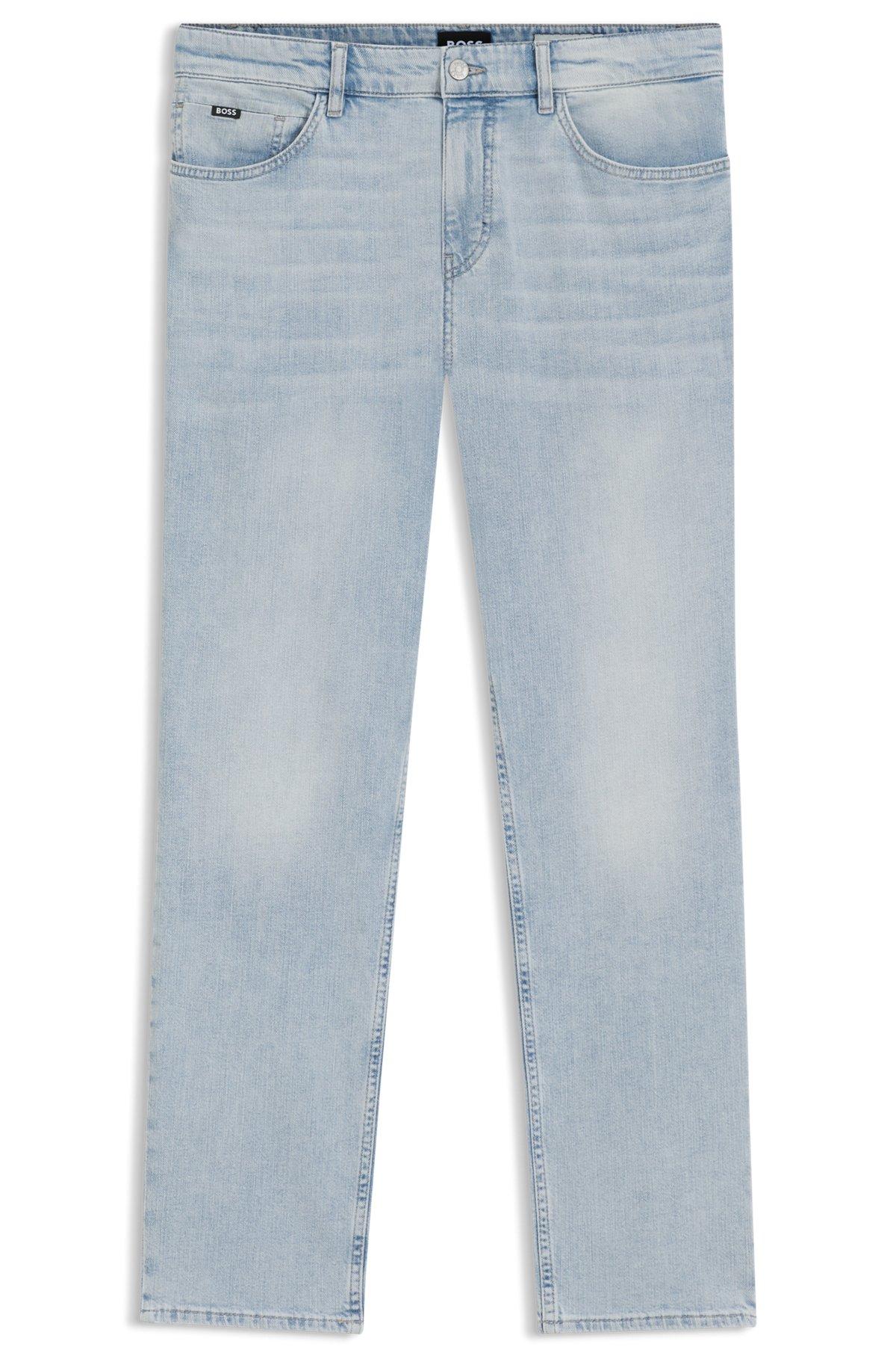 Maine regular-fit jeans in blue mechanical-stretch denim Product Image