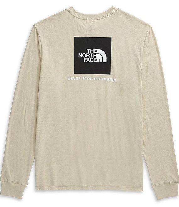 The North Face Long Sleeve Box NSE Logo Graphic T-Shirt Product Image