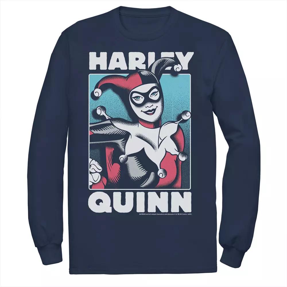 Men's DC Comics Harley Quinn Portrait Tee,  Product Image