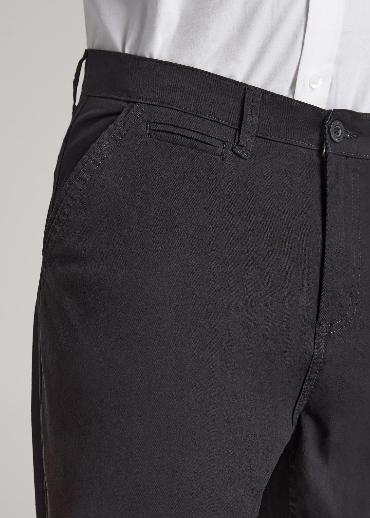 Mason RELAXED Chinos for Tall Men in Black Male Product Image