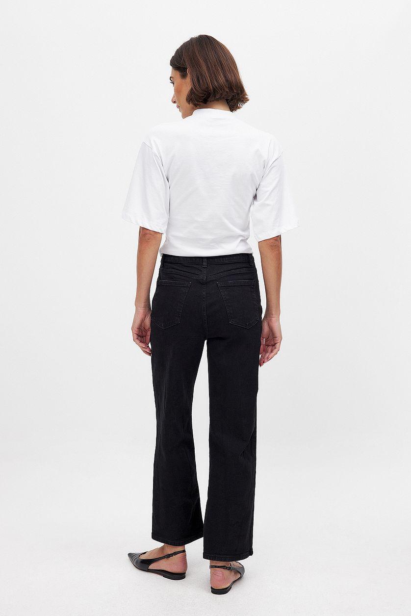 Straight High Waist Jeans Product Image