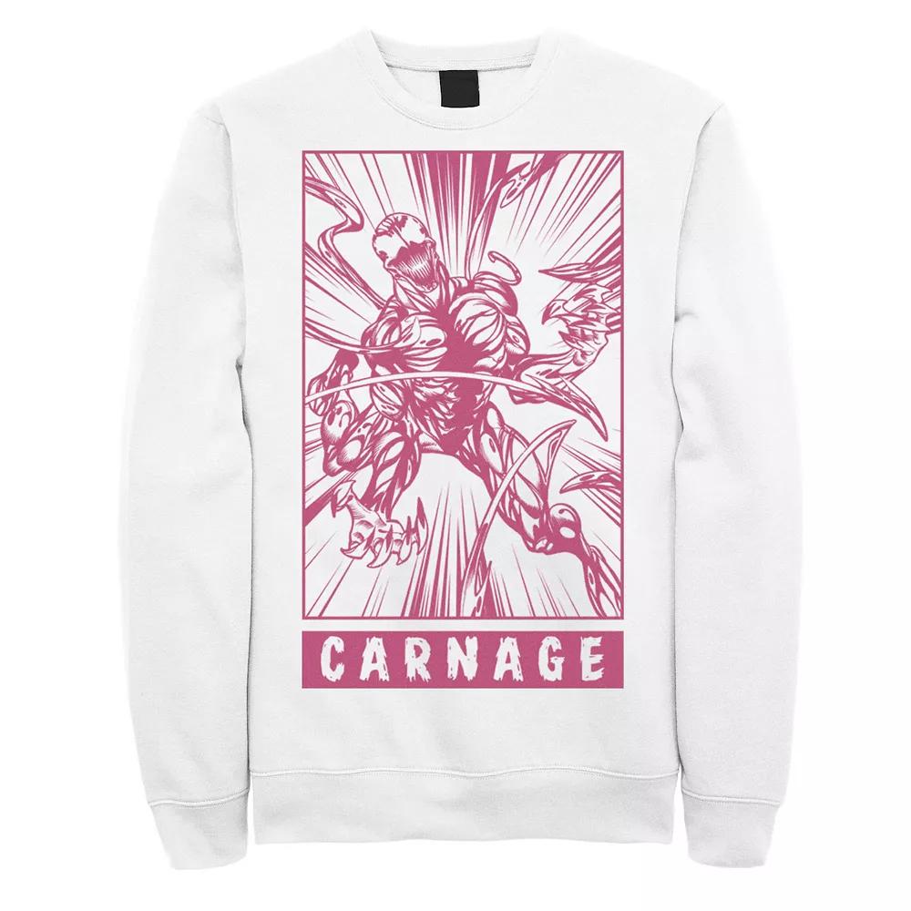 Men's Marvel Venom Carnage Symbiote Comic Fleece,  Product Image