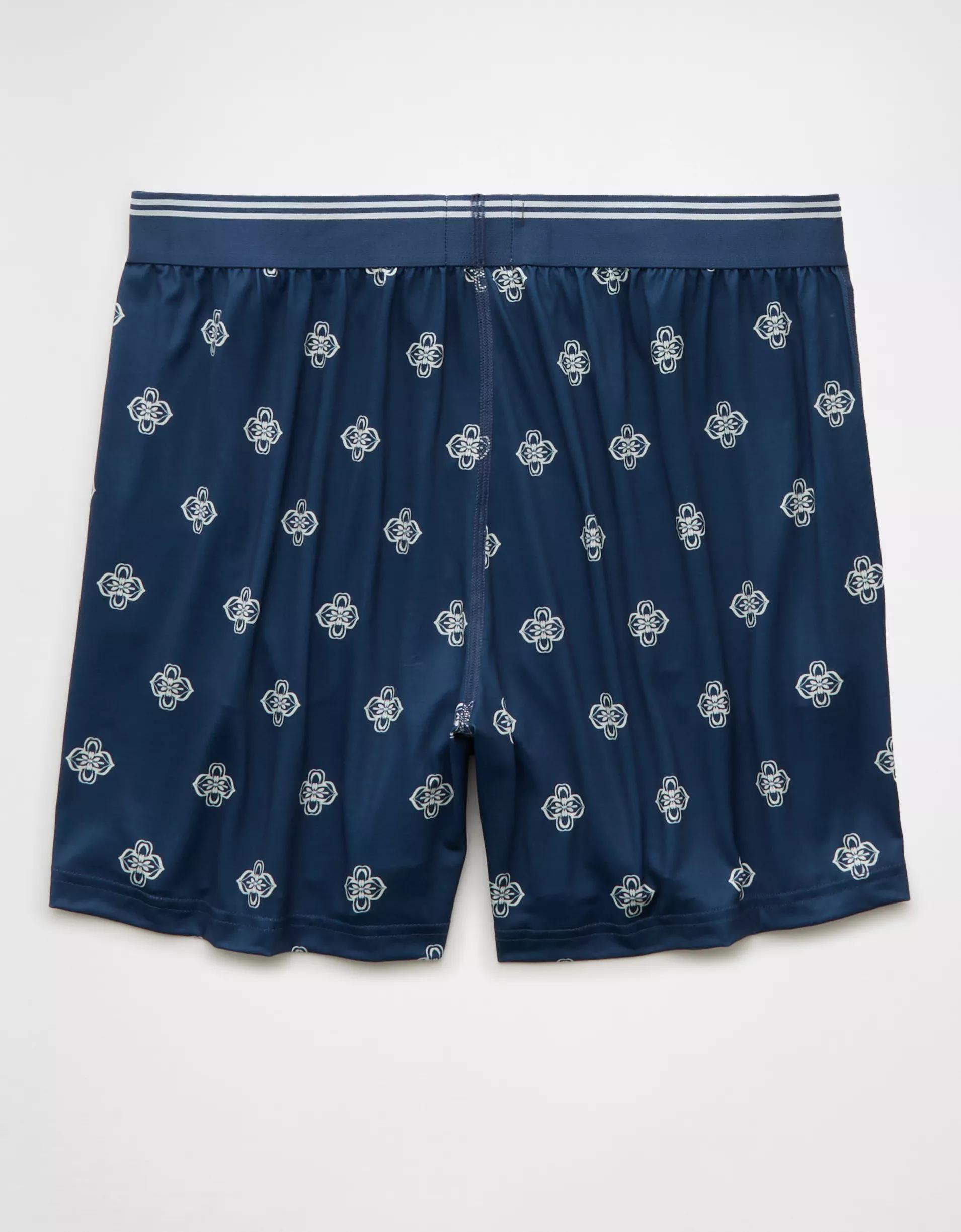AEO Men's Patchwork Design Ultra Soft Pocket Boxer Short Men's Product Image