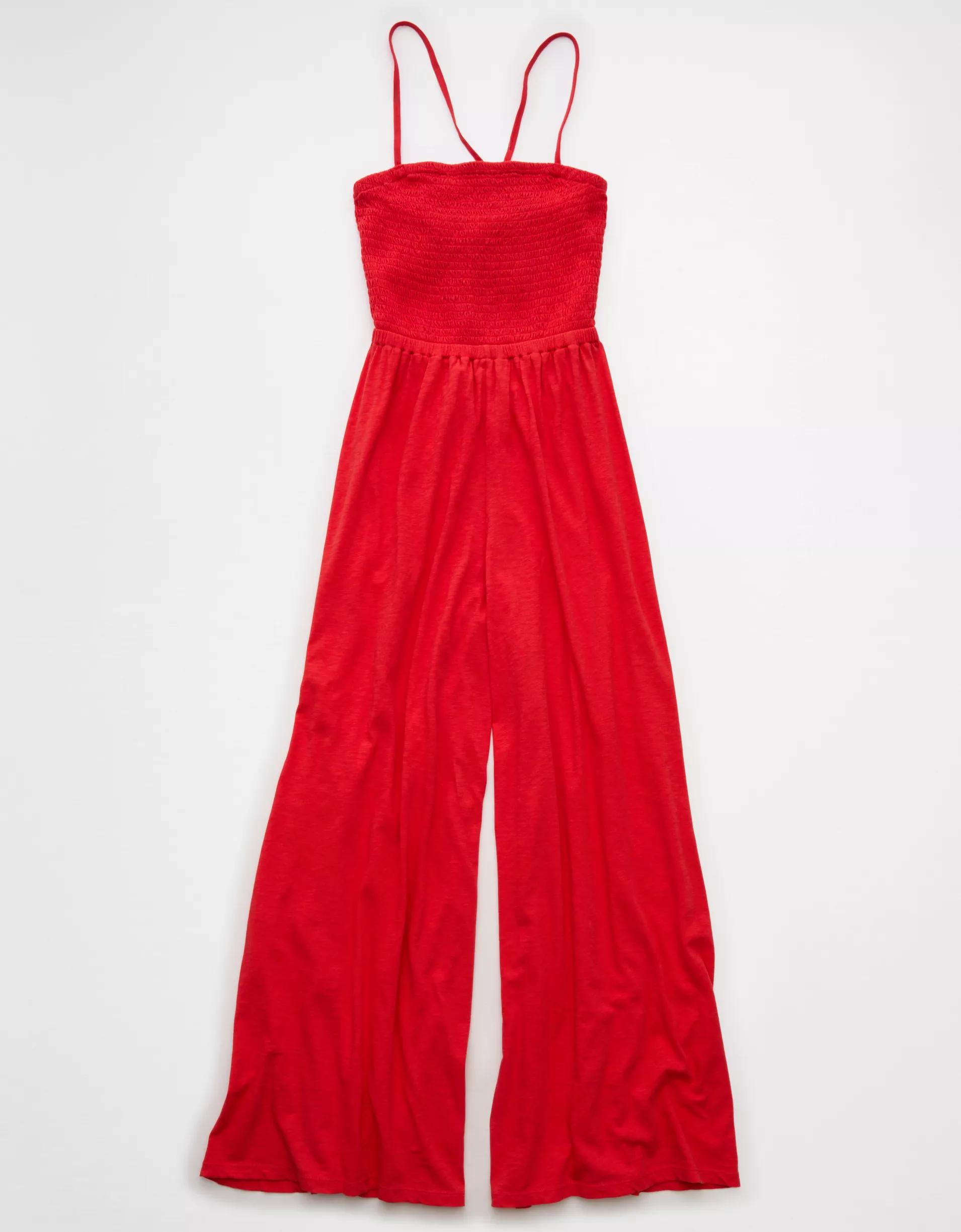 AE Sunchaser Knit Babydoll Jumpsuit Women's Product Image