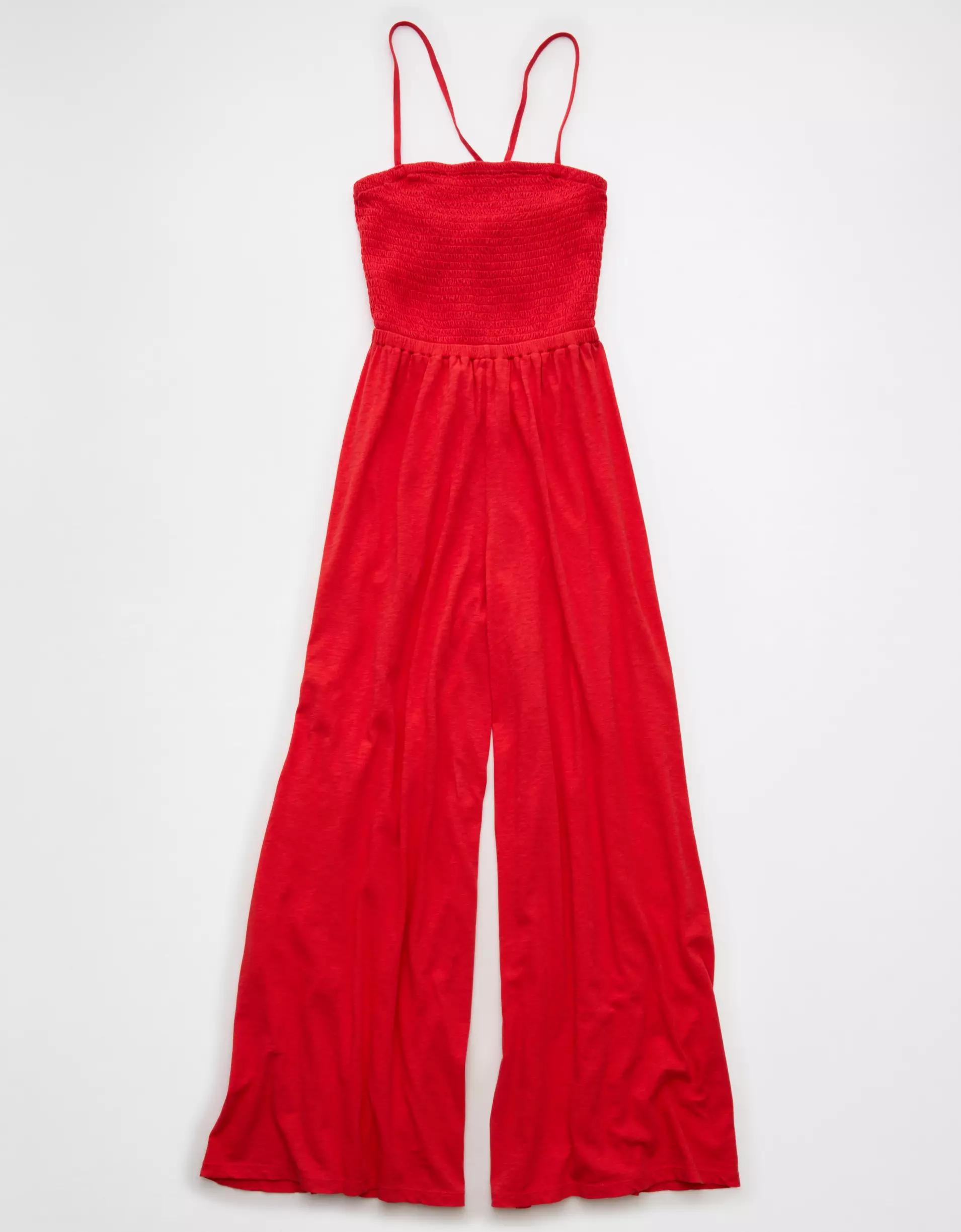 AE Sunchaser Knit Babydoll Jumpsuit Women's Product Image