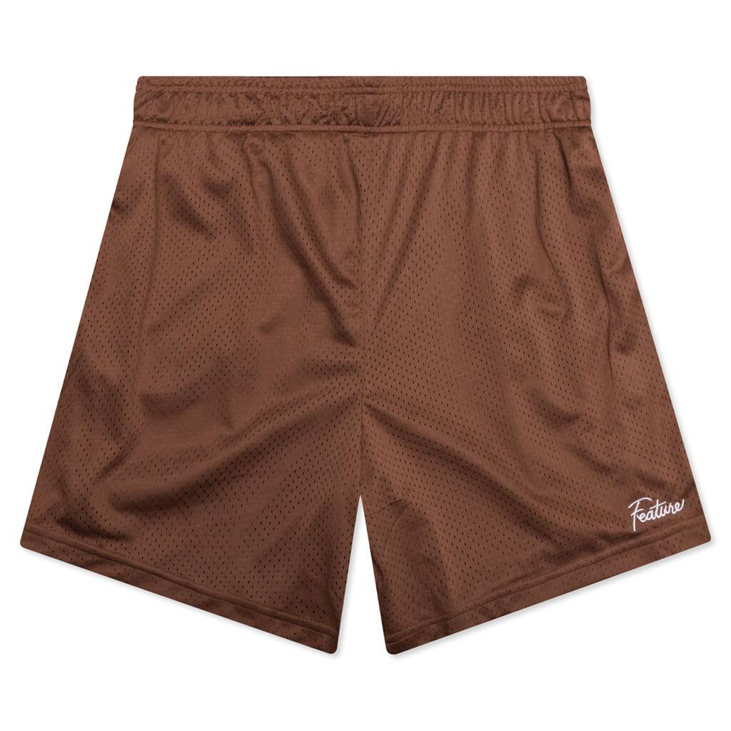 West Mesh Shorts - Crimson Male Product Image