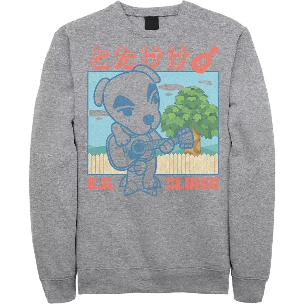 Men's Nintendo Animal Crossing Totakeke Gaming Sweatshirt, Size: XXL, Athletic Grey Product Image