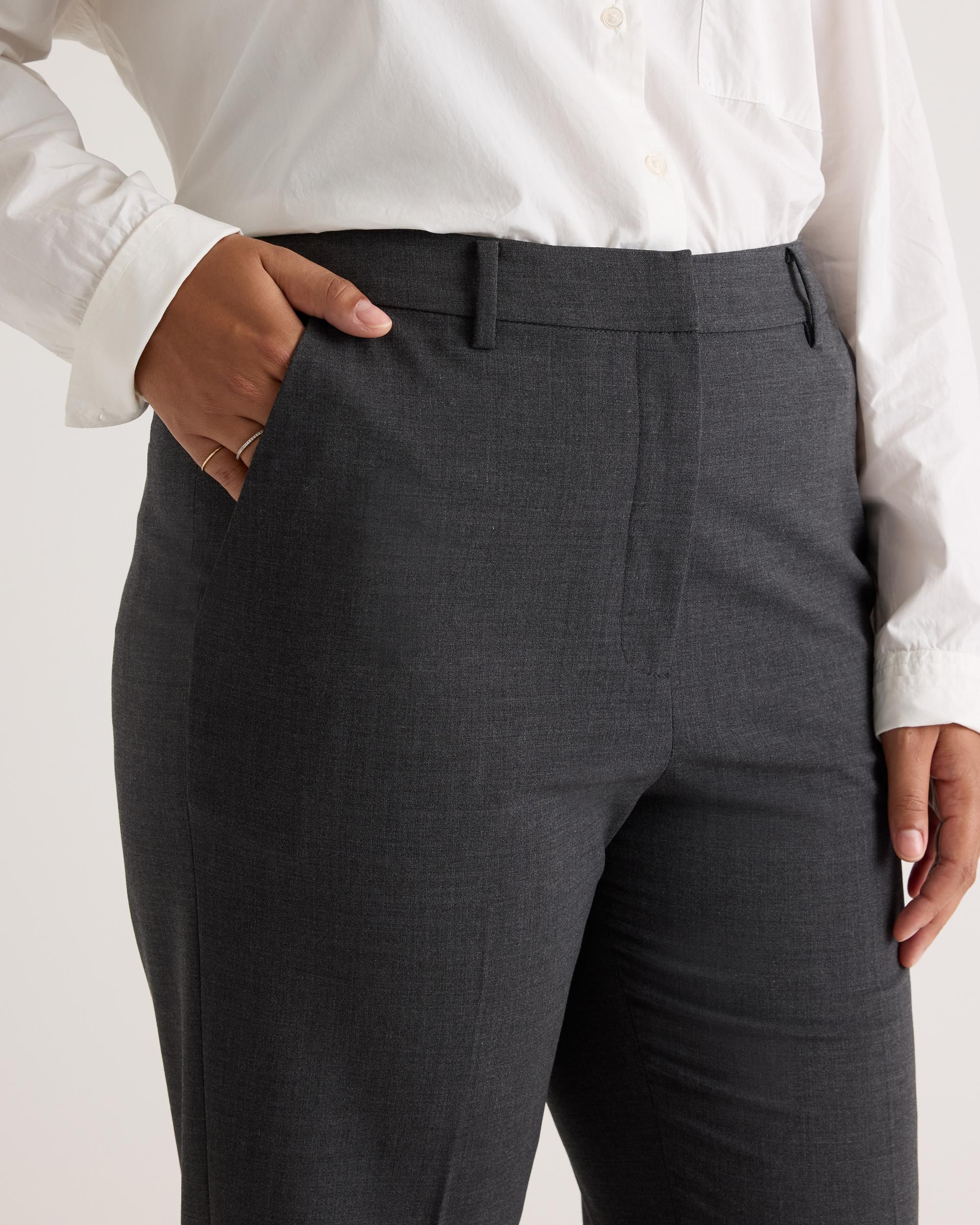 Quince | Women's Italian Wool Straight Leg Pants Product Image