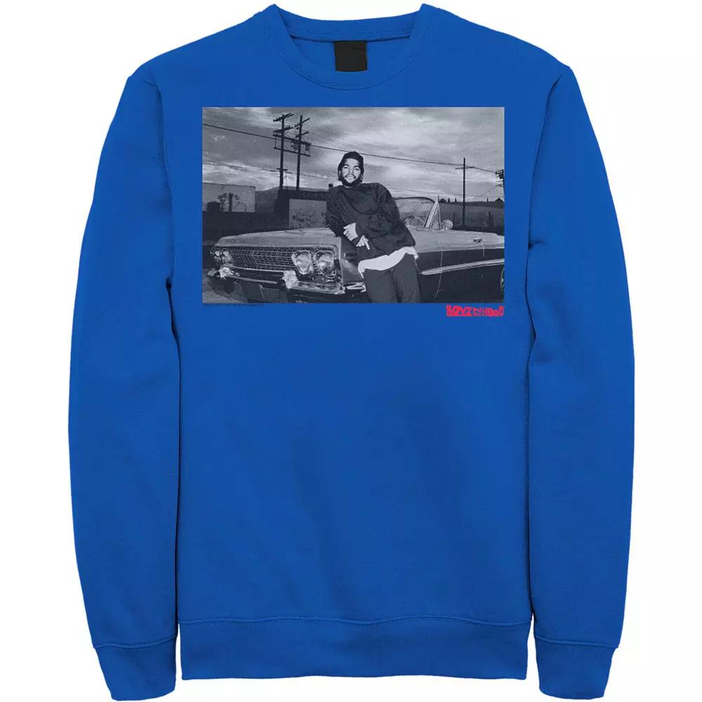 Men's Boyz In The Hood Candid Photo Real Sweatshirt, Size: Small, Grey Heather Product Image