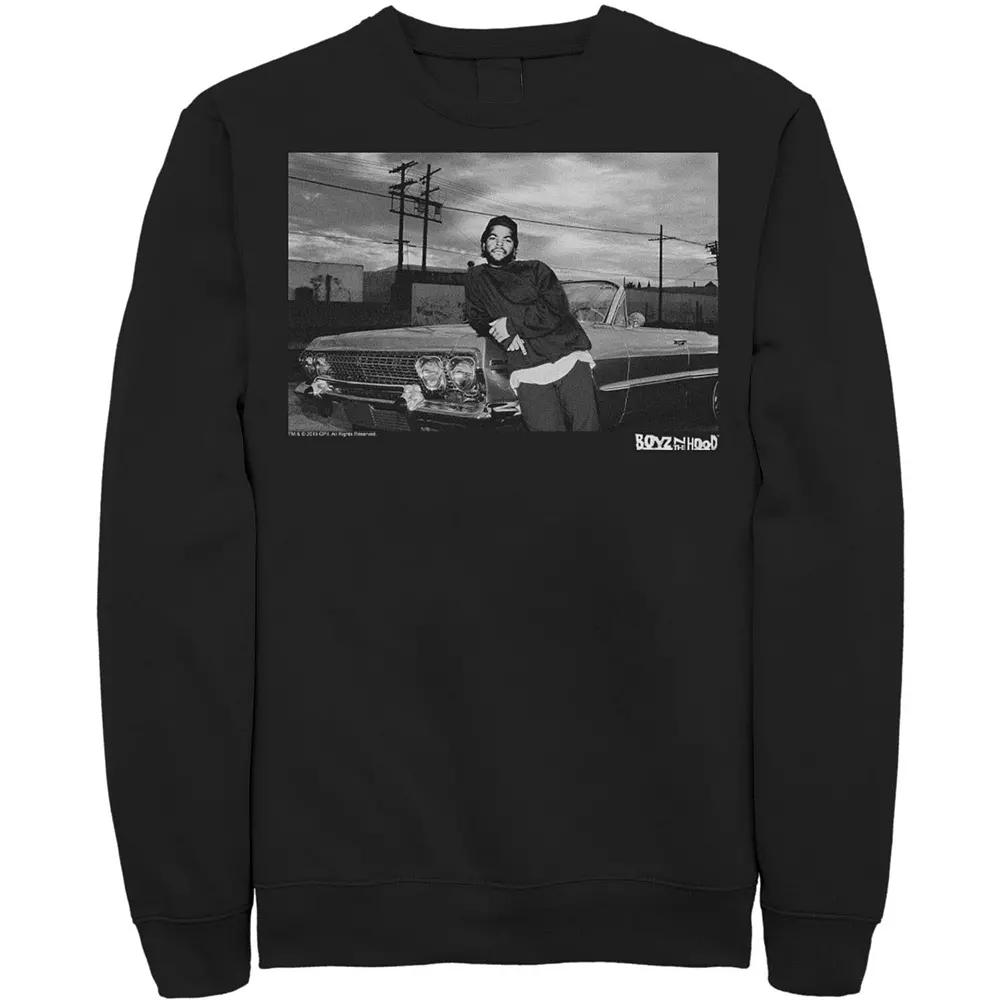 Men's Boyz In The Hood Candid Photo Real Sweatshirt, Size: Small, Grey Heather Product Image