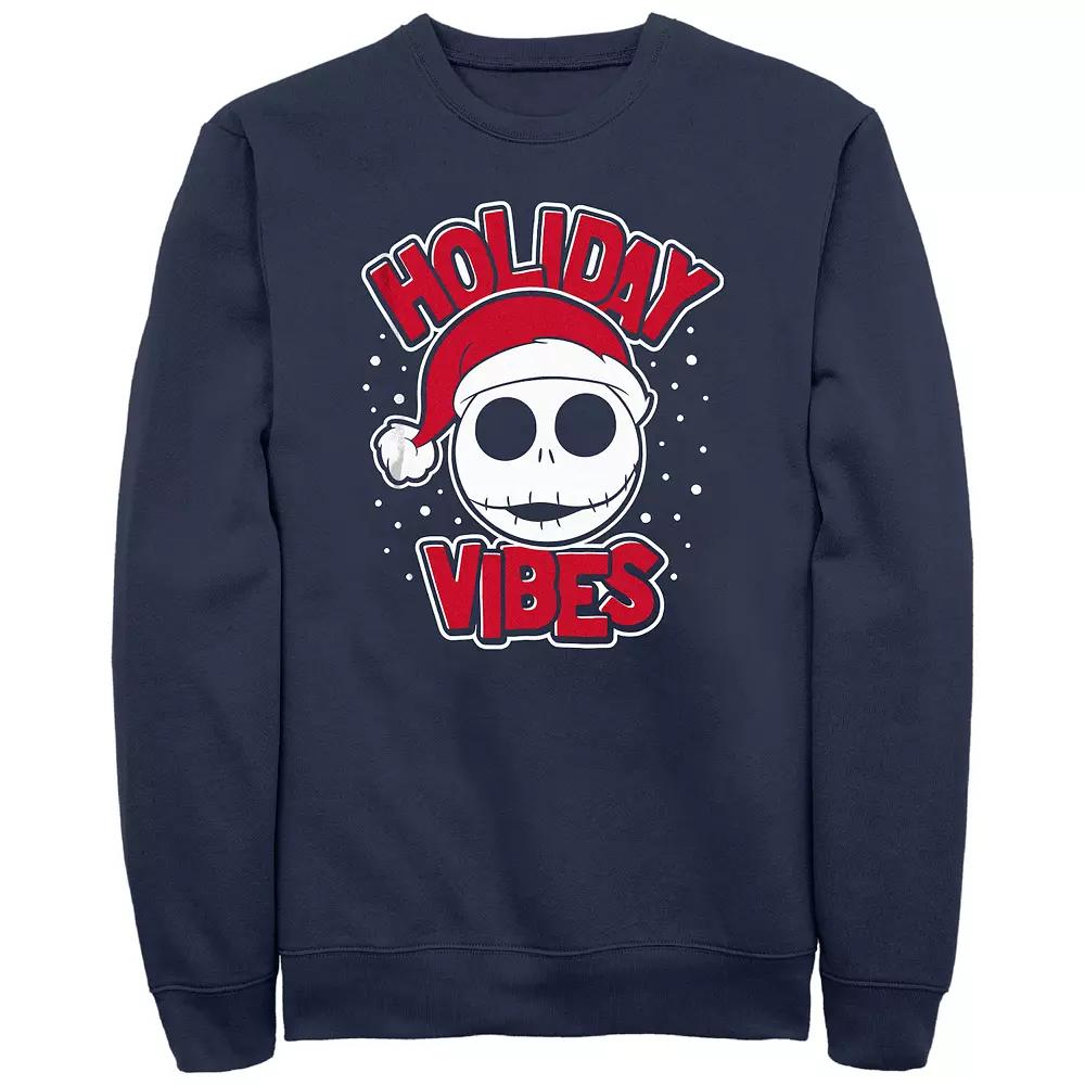 Disney's The Nightmare Before Christmas Jack Holiday Vibes Men's Graphic Fleece,  Product Image