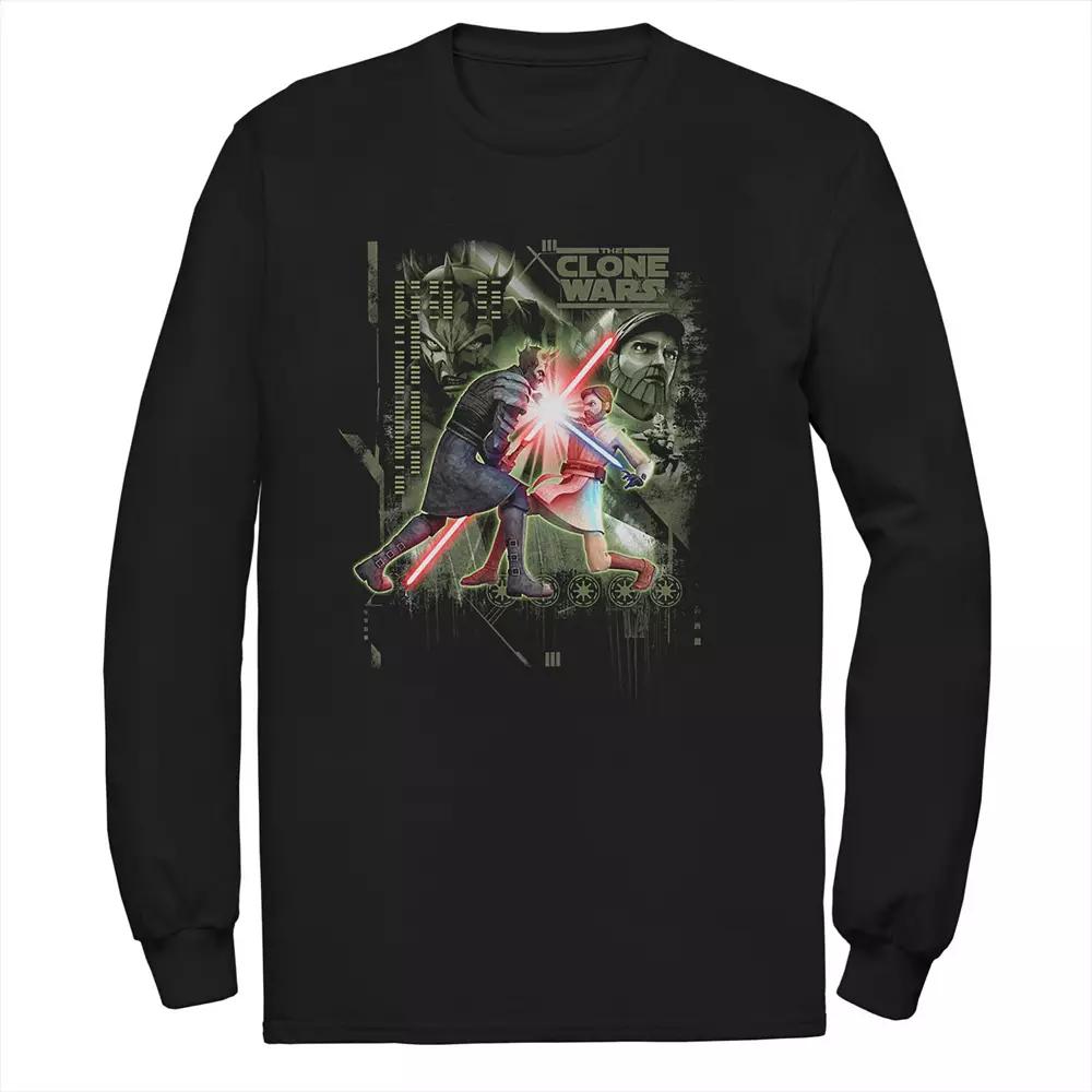 Men's Star Wars: The Clone Wars Lightsaber Duel Tee,  Product Image